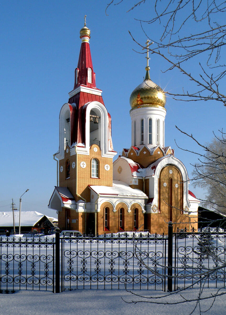 Церковь Михаила Архангела, Болотное (Болотнинский район, Новосибирская область). фасады