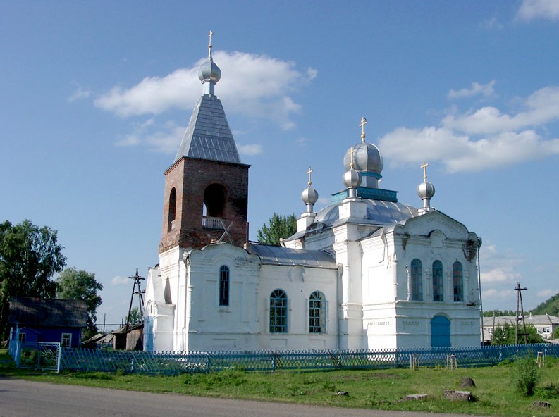 Церковь Казанской иконы Божией Матери, Субботино (Шушенский район, Красноярский край). фасады