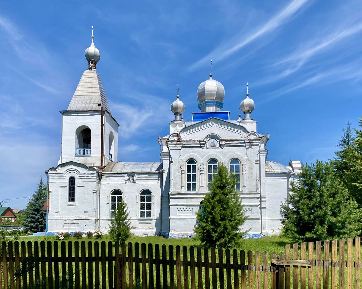 Церковь Казанской иконы Божией Матери, Субботино (Шушенский район, Красноярский край). фасады, Южный фасад