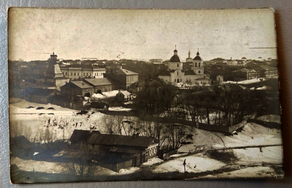 Собор Казанской иконы Божией Матери, Бугульма (Бугульминский район, Республика Татарстан). архивная фотография, Почтовая фотооткрытка 1900-х годов