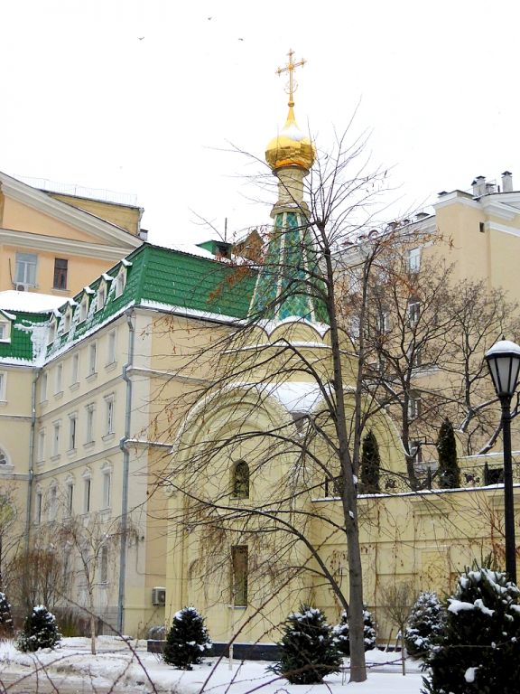 Сретенский монастырь. Часовня Иоанна Богослова, Мещанский (Центральный административный округ (ЦАО), г. Москва). фасады