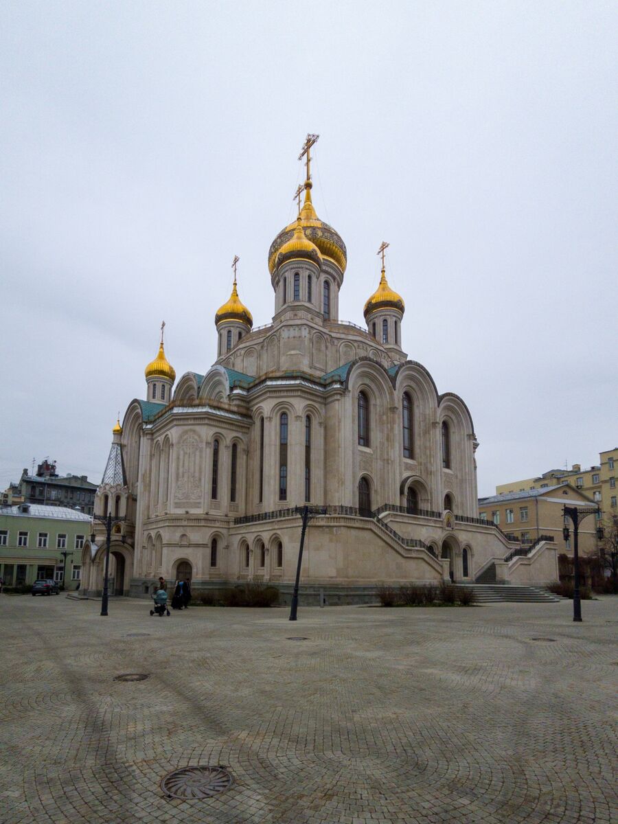 Сретенский монастырь. Собор Новомучеников и исповедников Церкви Русской на Крови, Мещанский (Центральный административный округ (ЦАО), г. Москва). фасады