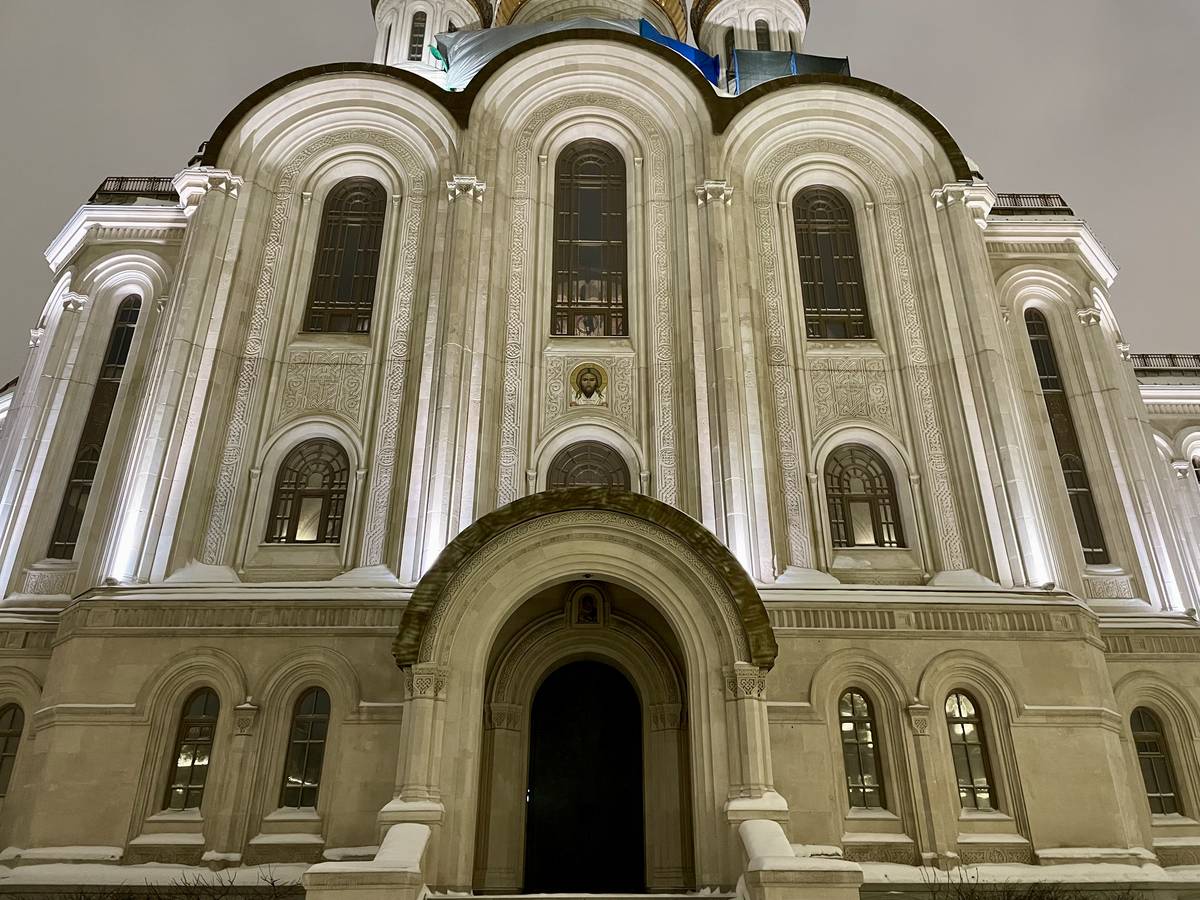архитектурные детали. Сретенский монастырь. Собор Новомучеников и исповедников Церкви Русской на Крови, Мещанский (Центральный административный округ (ЦАО), г. Москва)