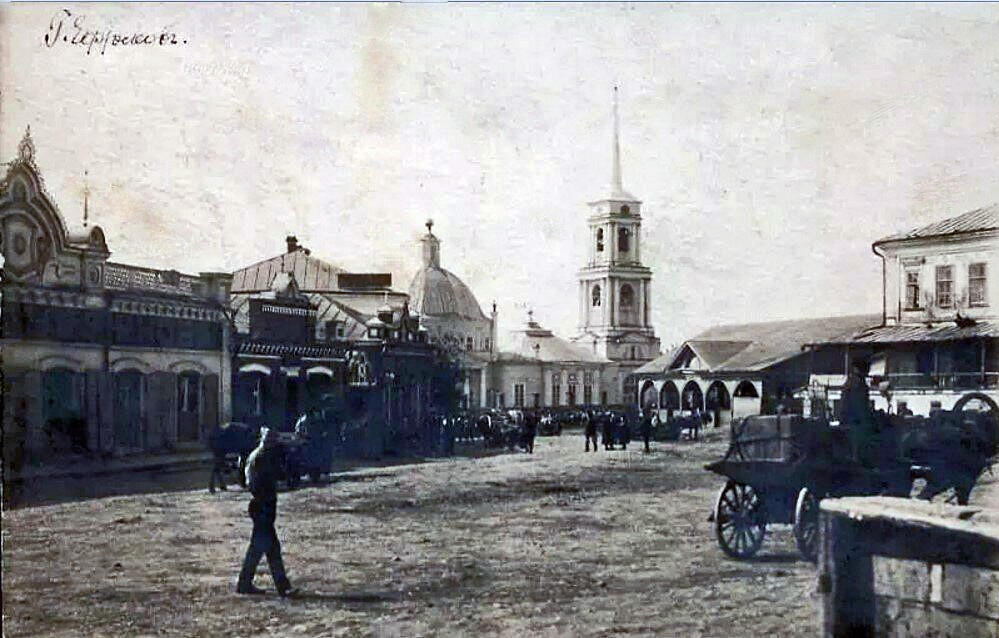 Собор Троицы Живоначальной, Ефремов (Ефремов, город, Тульская область). архивная фотография, Фотоснимок с сайта: Humus.Livejournal.com/Ефремов