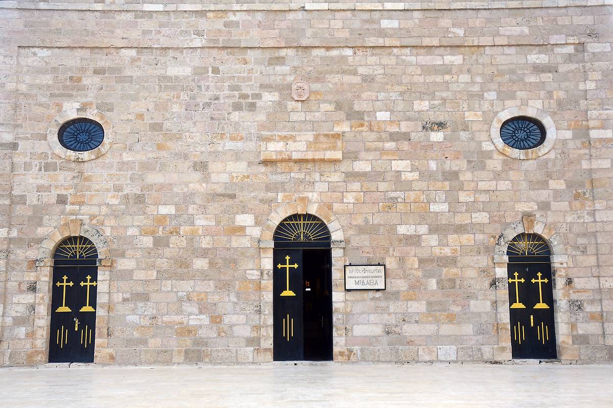 архитектурные детали. Церковь Георгия Победоносца, Мадаба (Иордания, Прочие страны)