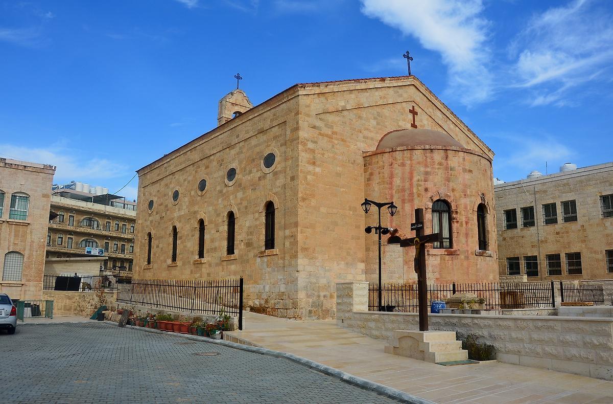 фасады. Церковь Георгия Победоносца, Мадаба (Иордания, Прочие страны)