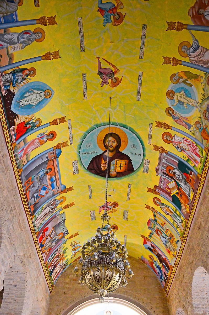 интерьер и убранство. Церковь Георгия Победоносца, Мадаба (Иордания, Прочие страны)