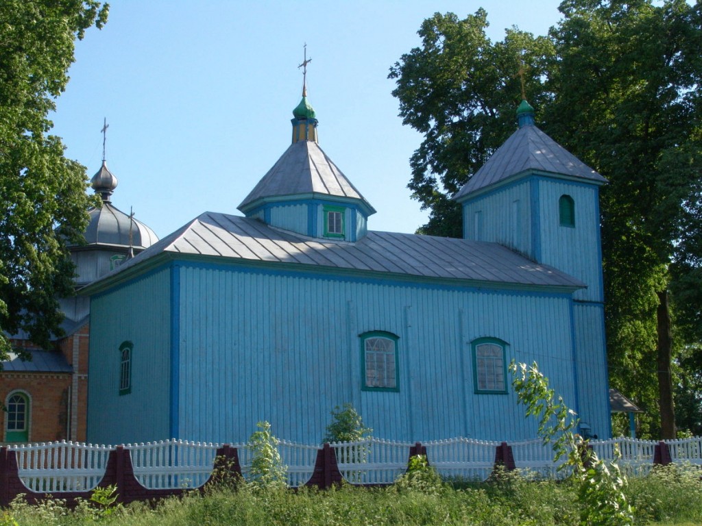 Ольгомель. Церковь Воскресения Христова. фасады