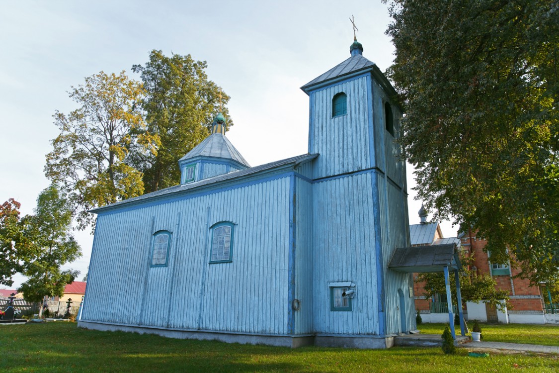 Церковь Воскресения Христова, Ольгомель (Столинский район, Беларусь, Брестская область). фасады