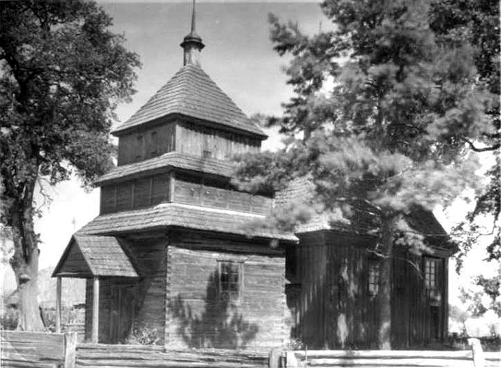 Церковь Михаила Архангела, Ремель (Столинский район, Беларусь, Брестская область). архивная фотография, 1929 год. фото с сайта http://www.radzima.org/ru/foto-albom/1079.html?id_gallery=4389