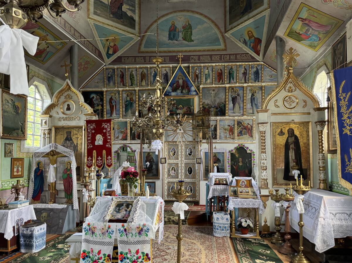 Церковь Рождества Пресвятой Богородицы, Дубенец (Столинский район, Беларусь, Брестская область). интерьер и убранство, Интерьер главного объёма