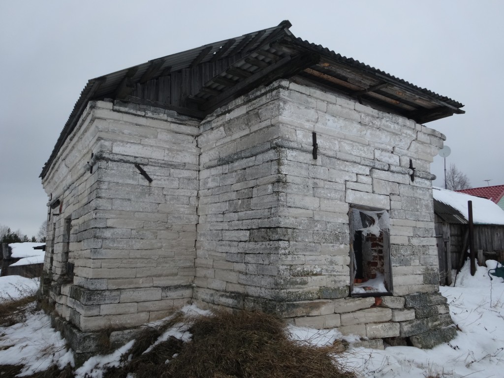Церковь Вознесения Господня, Копачёво (Холмогорский район, Архангельская область). фасады, вид с юго-востока