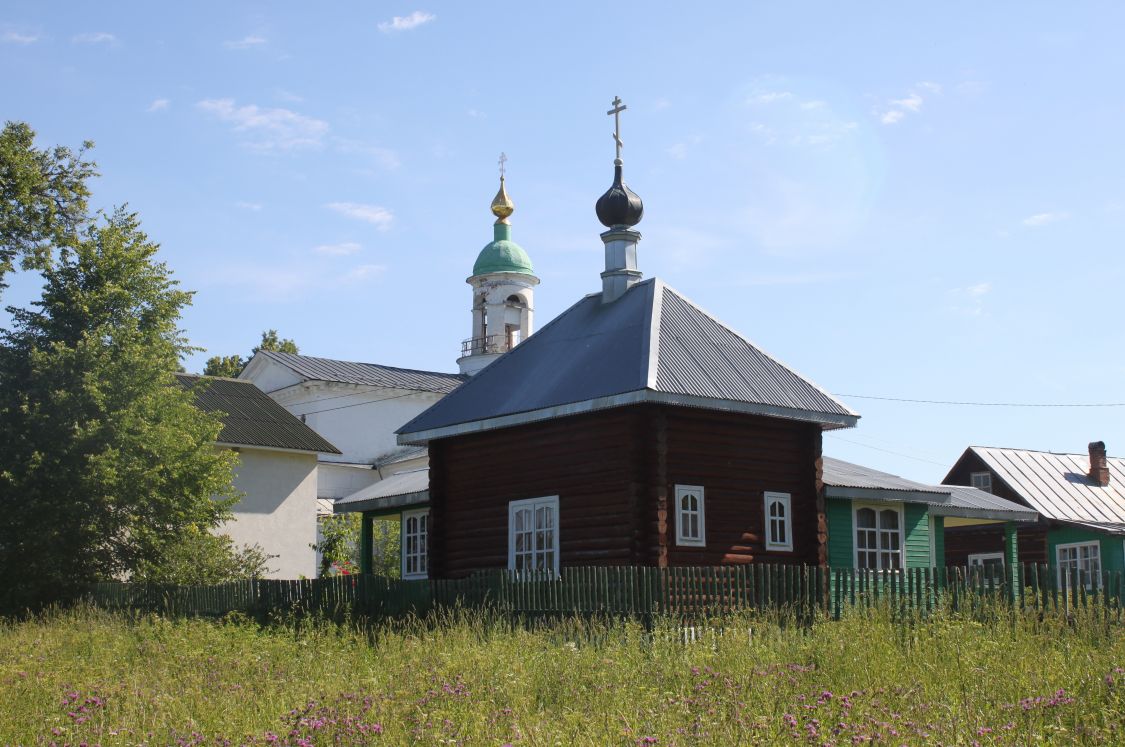 Часовня Жён-мироносиц, Снегирёво (Кольчугинский район, Владимирская область). фасады, Вид с юго-запада
