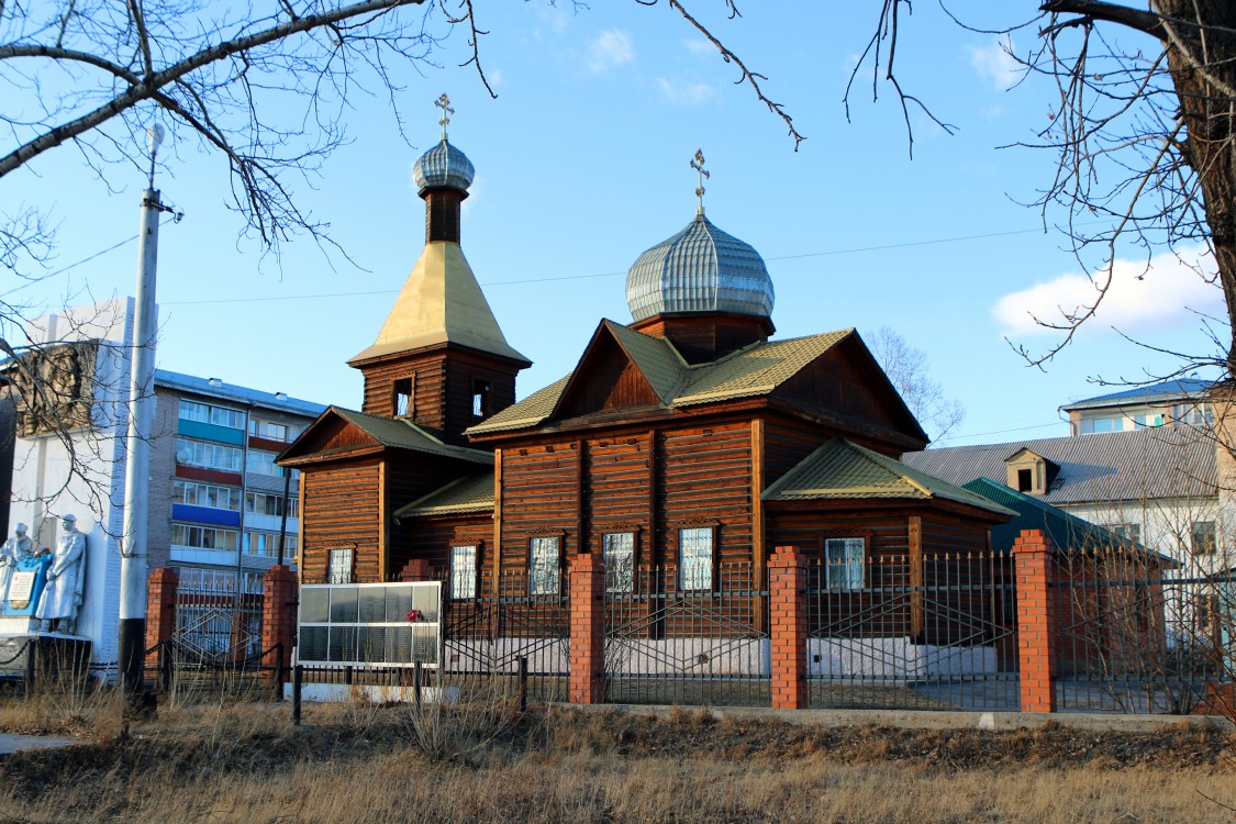 Хилок. Церковь Владимира равноапостольного. фасады