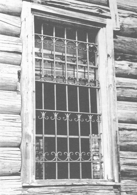 Церковь Николая Чудотворца, Дьяковское (Дюдьково) (Рыбинский район, Ярославская область). архивная фотография, Окно Никольской церкви
