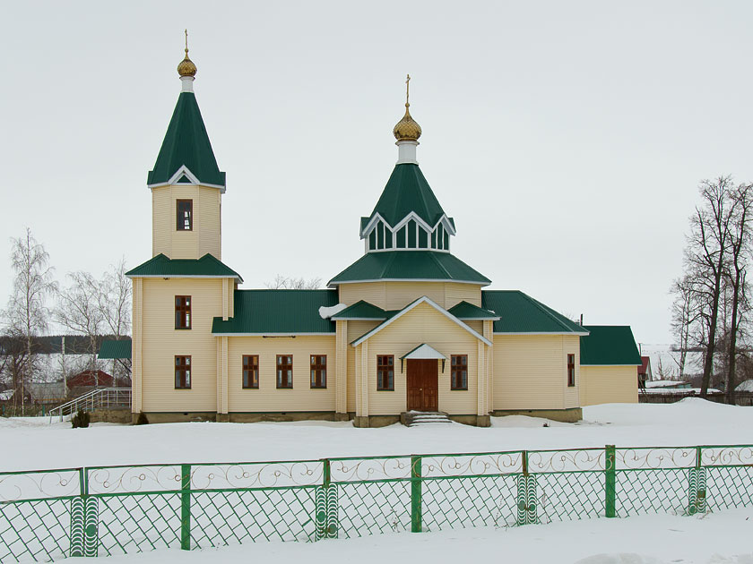 Пересыпкино 1-е. Церковь Богоявления Господня. фасады