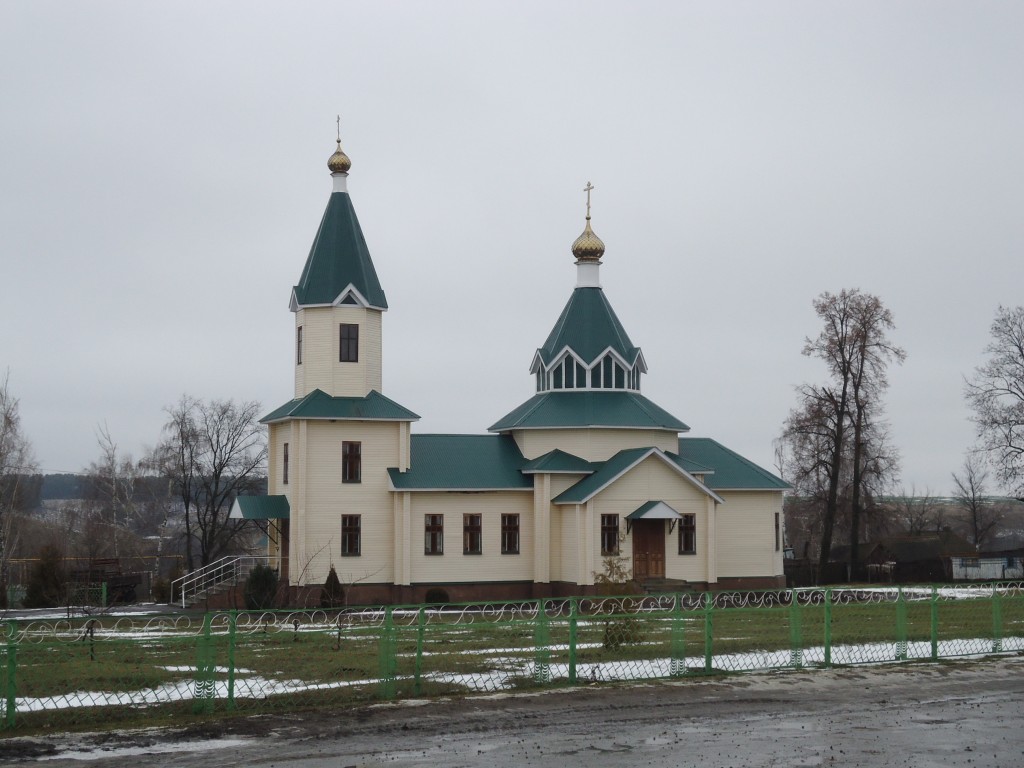 Пересыпкино 1-е. Церковь Богоявления Господня. фасады