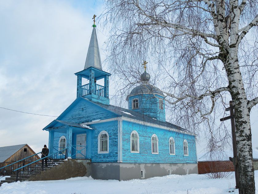 Церковь Покрова Пресвятой Богородицы, Троицкая Вихляйка (Сосновский район, Тамбовская область). фасады