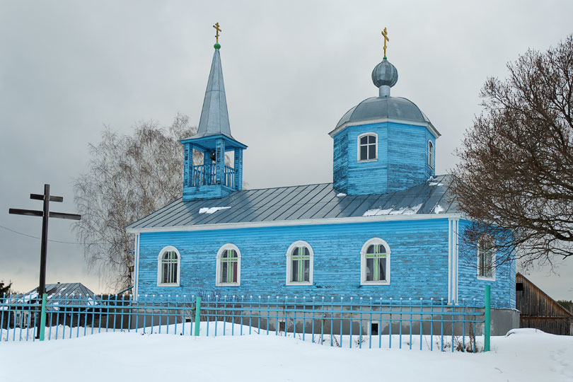 Троицкая Вихляйка. Церковь Покрова Пресвятой Богородицы. фасады