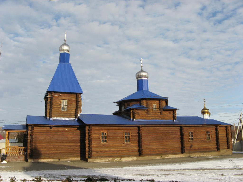 Тихоновка. Церковь Михаила Архангела. фасады, Южный фасад храма