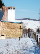 Церковь Михаила Архангела, Памятный крест в ограде церкви. Предположительно, на месте алтаря старой Михаило-Архангельской церкви, построенной на рубеже XIX-XX веков.<br>, Потапово-Тумбарла, Бавлинский район, Республика Татарстан