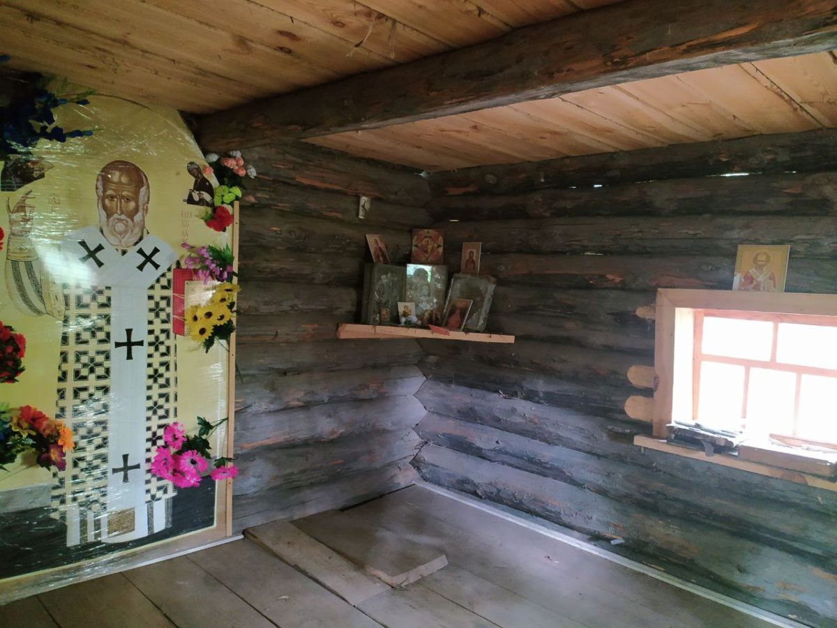 Часовня Николая Чудотворца, Лесное Никольское (Старомайнский район, Ульяновская область). интерьер и убранство, Внутри чаоовни