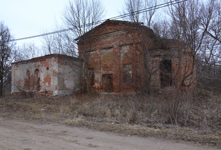 Церковь Покрова Пресвятой Богородицы, Сомово (Одоевский район, Тульская область). документальные фотографии