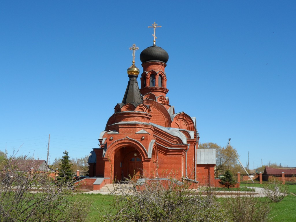 Церковь Казанской иконы Божией Матери, Новоникольское (Александровский район, Оренбургская область). фасады