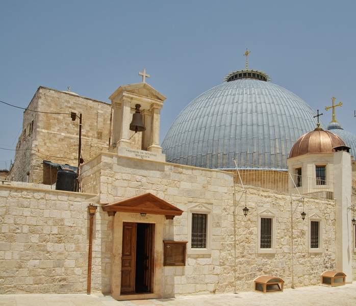 Иерусалим - Старый город. Церковь Константина и Елены. фасады