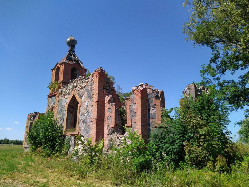 Церковь Николая Чудотворца, Силла (Silla) (Ляэнемаа, Эстония). фасады, Состояние церкви на 25 июля 2021 г.