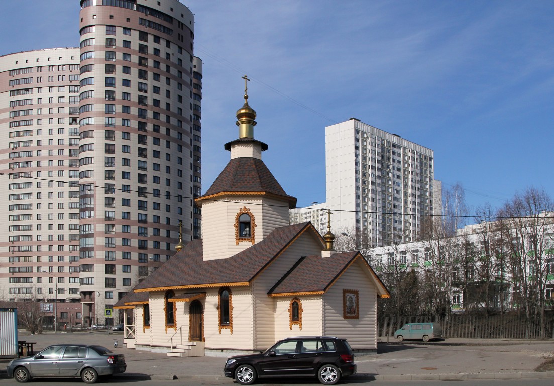 Фили-Давыдково. Церковь Смоленской иконы Божией Матери в Давыдкове (деревянная). фасады