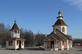 Москва. Церковь Боголюбской иконы Божией Матери в Давыдкове (деревянная)