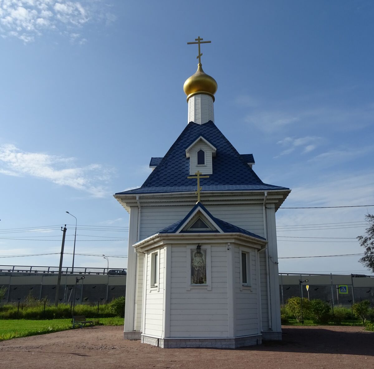 Часовня Симеона Богоприимца, Красносельский район (Санкт-Петербург, г. Санкт-Петербург). фасады, Часовня Симеона Богоприимца.