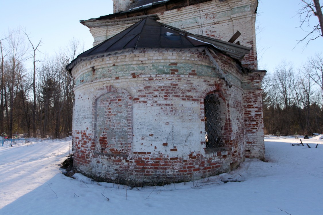 Церковь Воскресения Христова, Назарово (Любимский район, Ярославская область). архитектурные детали