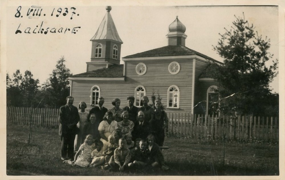 Церковь Иоанна Предтечи, Уриссааре (Urissaare) (Пярнумаа, Эстония). архивная фотография, Фото 1937 года из фондов Pärnu Muuseum
