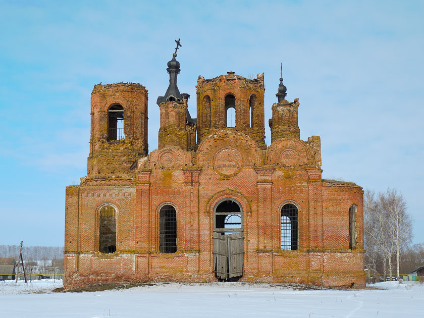 Бибиково. Церковь Иоанна Златоуста. фасады