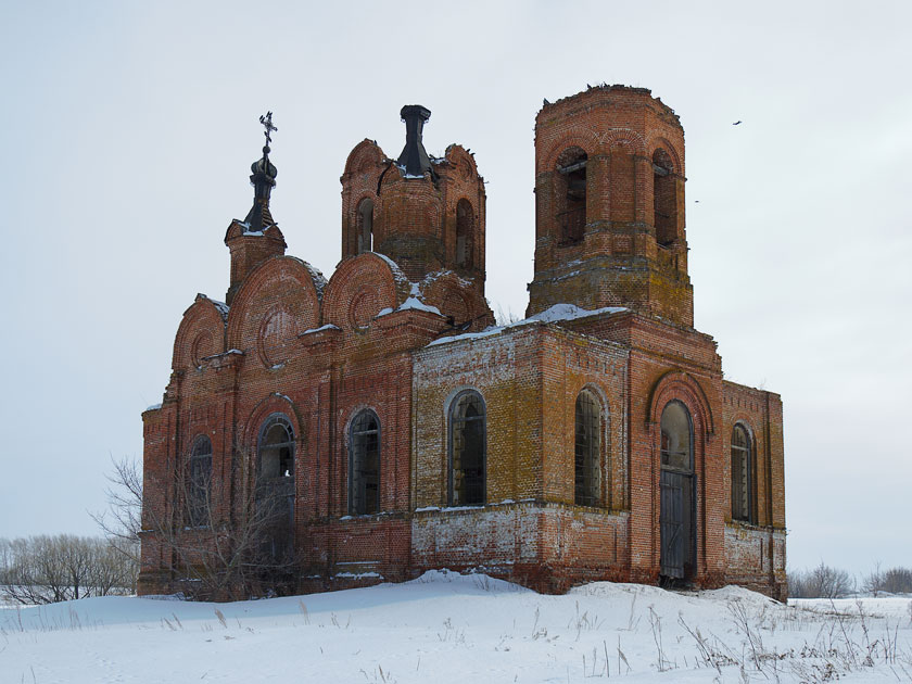 Бибиково. Церковь Иоанна Златоуста. фасады