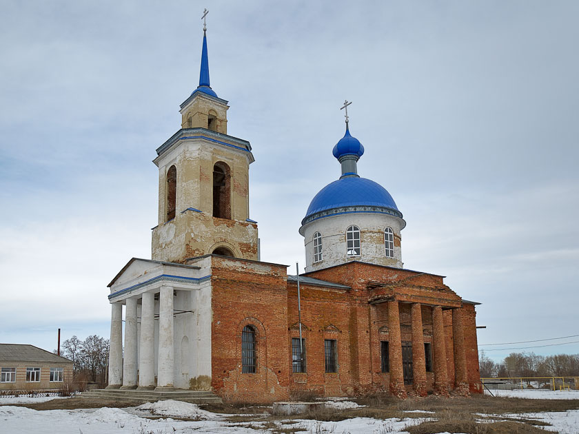 Церковь Казанской иконы Божией Матери, Васильевка (Токарёвский район, Тамбовская область). фасады