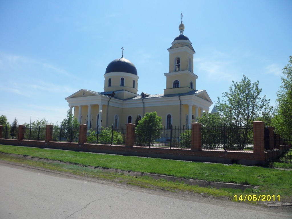 Чёрный Отрог. Церковь Иоанна Богослова. фасады