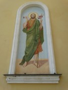 Церковь Иоанна Богослова, Образ на стене храма.<br>, Чёрный Отрог, Саракташский район, Оренбургская область
