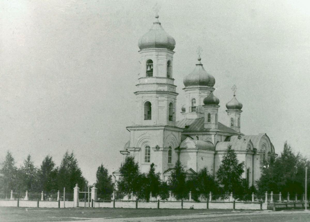Старинное фото, архивная фотография. Церковь Спаса Нерукотворного Образа, Советск (Советский район, Кировская область)