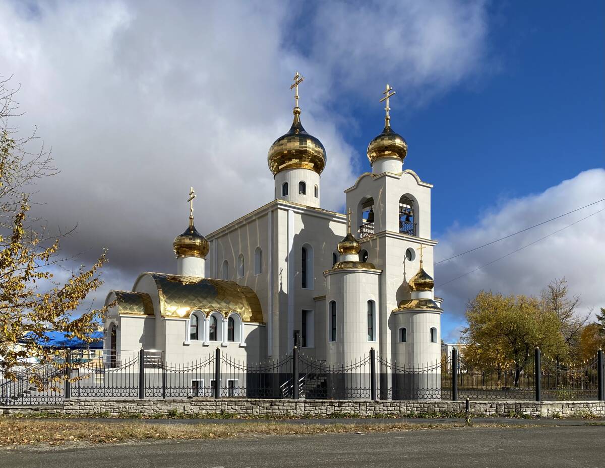 Церковь Преображения Господня, Палатка (Хасынский район, Магаданская область). фасады, Вид с юго-запада