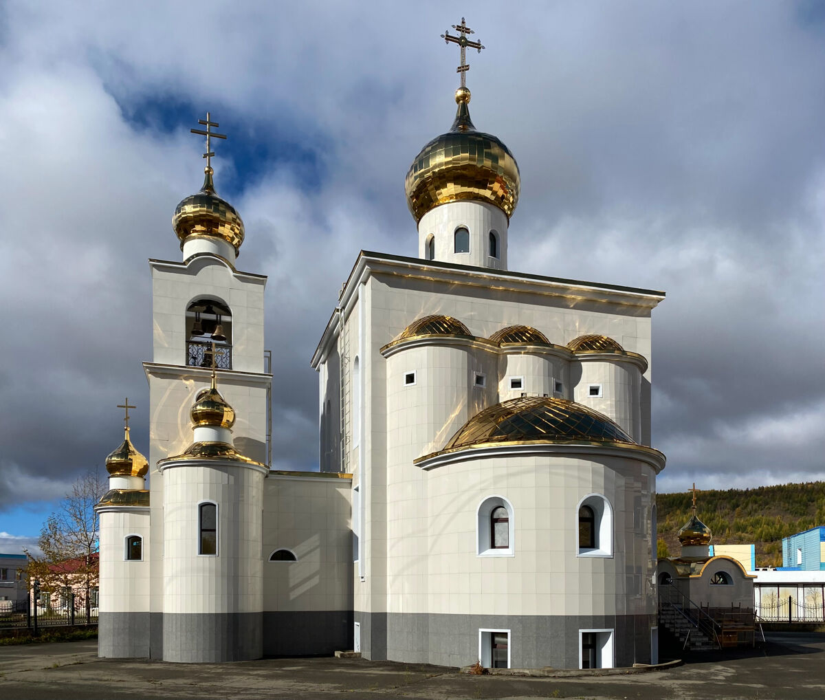 Церковь Преображения Господня, Палатка (Хасынский район, Магаданская область). фасады, Восточный фасад