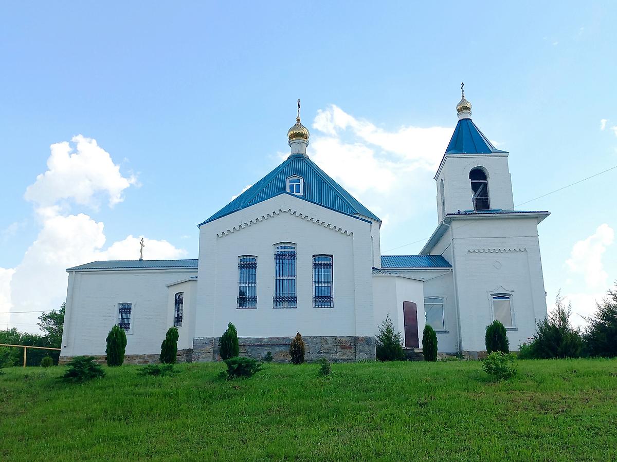 фасады. Церковь Петра и Павла, Каменный Брод (Родионово-Несветайский район, Ростовская область)