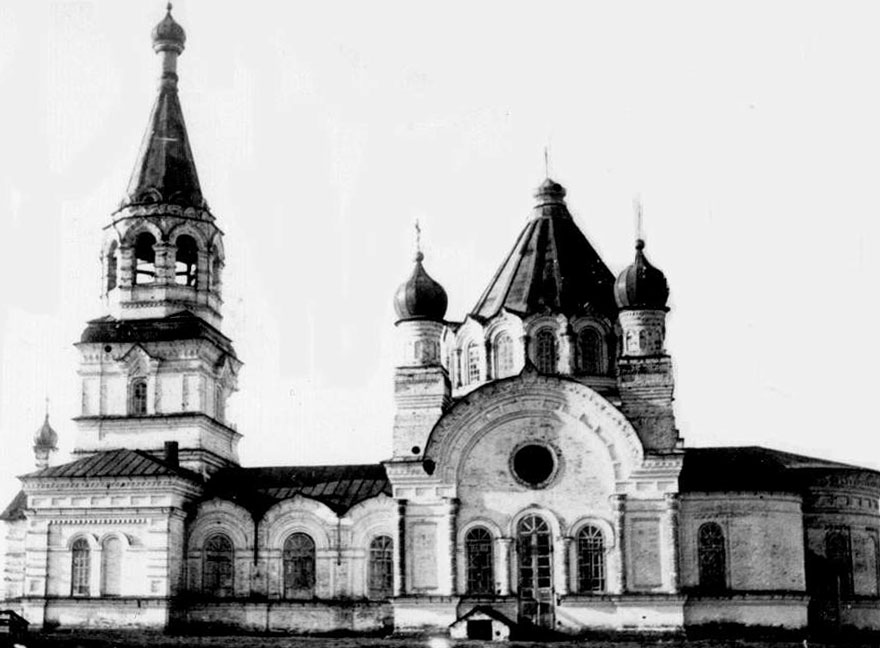 Пышкет. Церковь Иоанна Предтечи. архивная фотография, Фото с сайта: http://rodnaya-vyatka.ru/places/77468