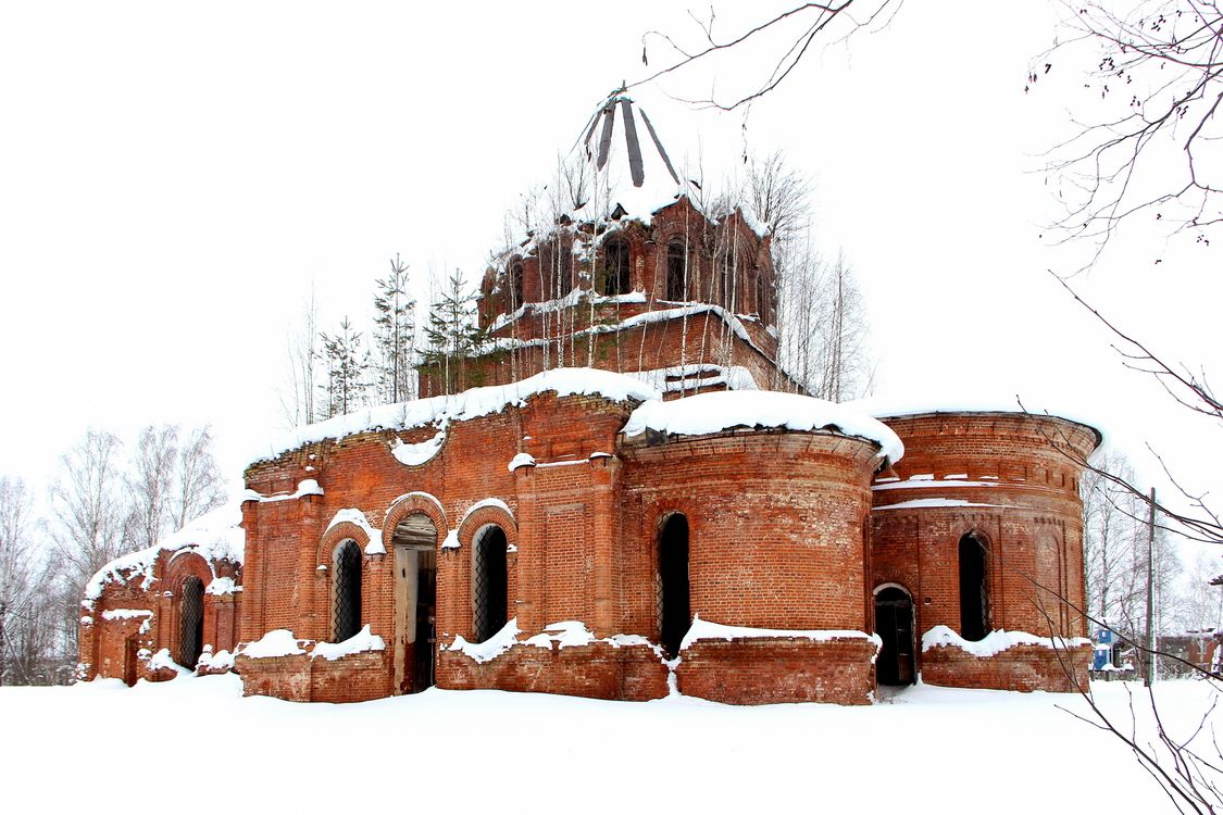 Пышкет. Церковь Иоанна Предтечи. фасады