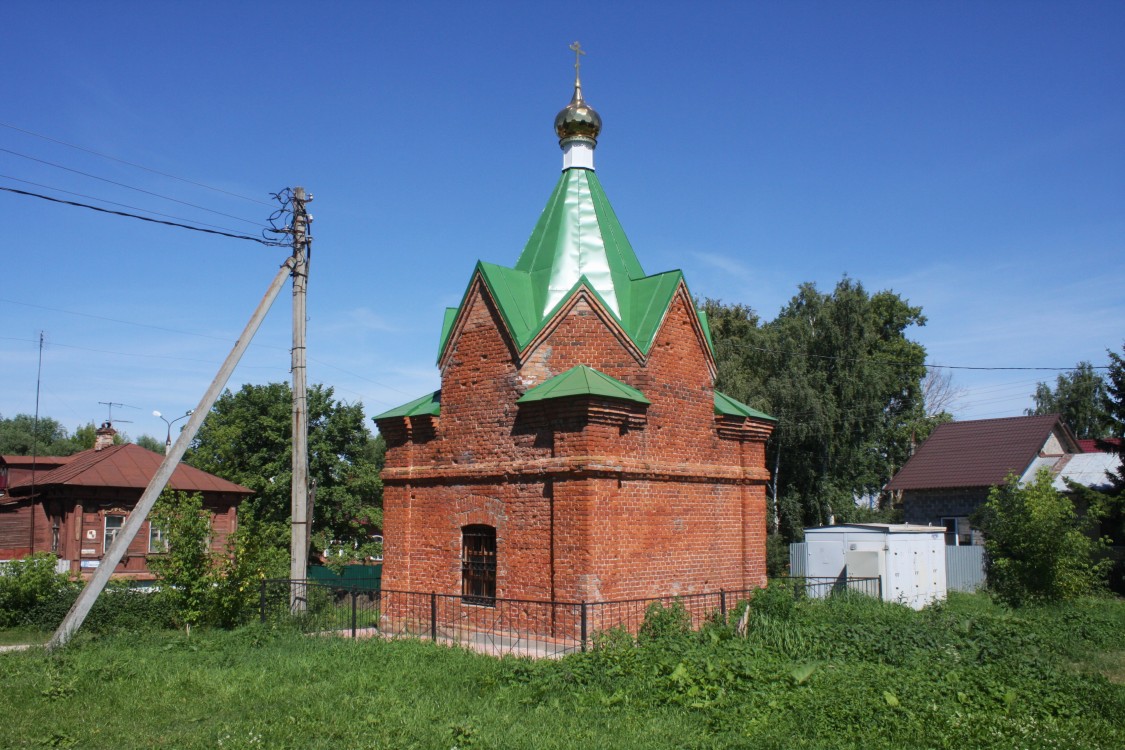 Серпухов. Часовня Матроны Московской. фасады