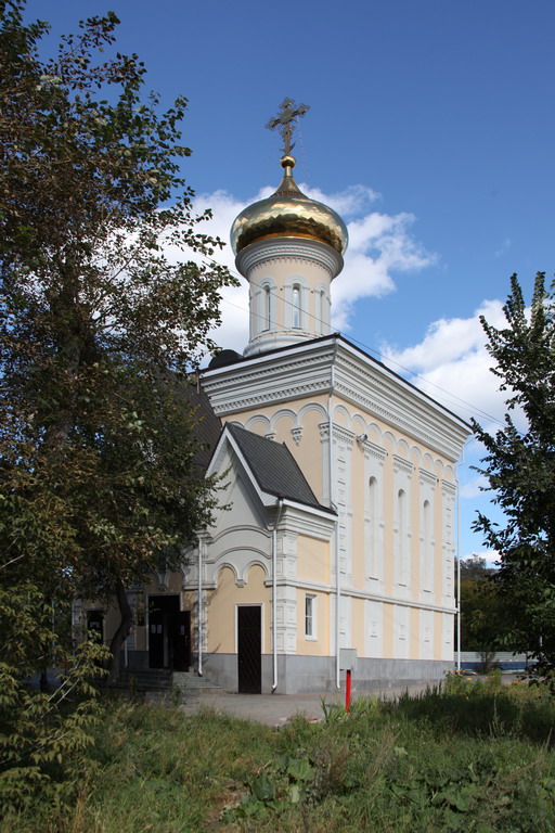 Церковь Порт-Артурской иконы Божией Матери, Екатеринбург (Екатеринбург (МО город Екатеринбург), Свердловская область). фасады, Вид с юго-запада