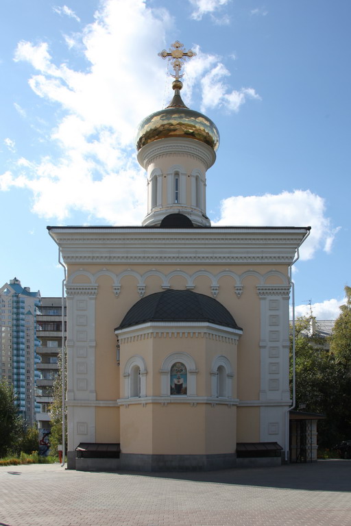 Церковь Порт-Артурской иконы Божией Матери, Екатеринбург (Екатеринбург (МО город Екатеринбург), Свердловская область). фасады, Восточный фасад