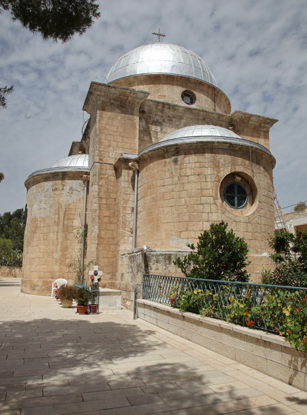 Вифания (Азария). Монастырь Марфы, Марии и Лазаря. фасады